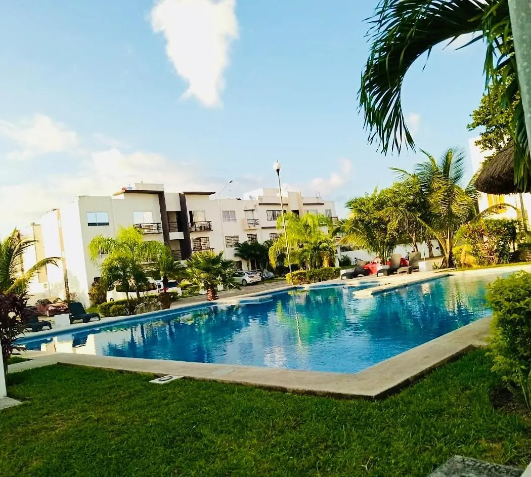 Appartamento Frente Alberca Estilo Tulum Playa del Carmen